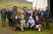 2007 Mosfell Archaeological Project Team: Andrés Ólafsson, Guðný Zöega, Colin Connors, Egil Marstein Bauer, Jesse Byock, Margrét Hallmundsdóttir, Jon Erlandson, Davide Zori, Rúna Þráinsdóttir, Alexis Dolphin, Justin Baldwin, Jennie Dillon, Rebecca Richman, Rhonda Bathurst, and Megan DuBois